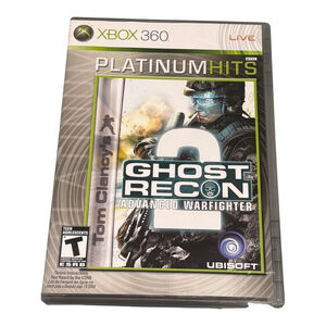 Tom Clancy's Ghost Recon Advanced Warfighter 2 Xbox 360 Platinum Hits Complete